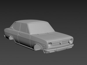 datsun 1200 deluxe body for print Modelo de Impressão 3D