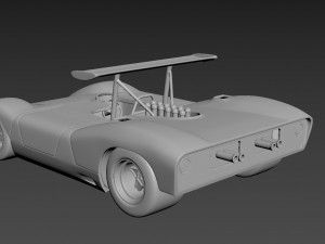 ferrari 612 can am Model Cetak 3D