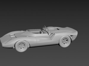 mecom hussein mk i 1964 can am Model Cetak 3D