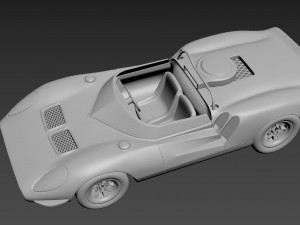 mecom hussein mk i 1964 can am Model Cetak 3D