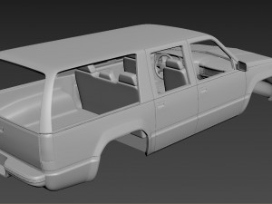 chevrolet suburban 1999 body for print 3D Print Model