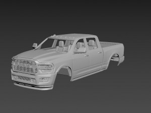 Dodge ram 2500 2020 body for print 3D Print Model