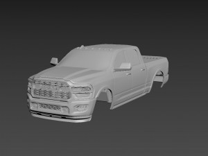 Dodge ram 2500 2020 body for print 3D Print Model