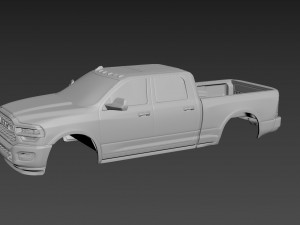 Dodge ram 2500 2020 body for print 3D Print Model