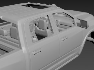 Dodge ram 2500 2020 body for print 3D Print Model