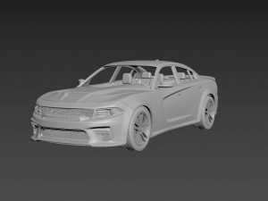 dodge charger srt 2020 Modelo de impresión 3D