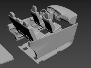 dodge charger srt 2021 3D Print Model