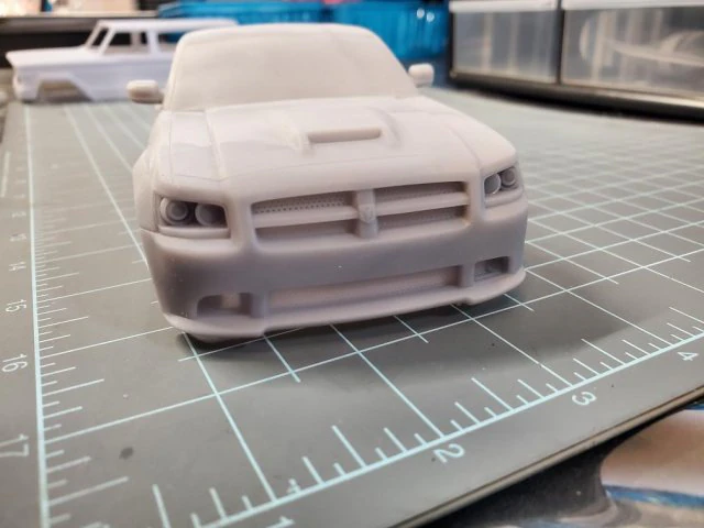 dodge magnum 2008 srt8 body for print 3D Print Model .c4d .max .obj .3ds .fbx .stl .blend 