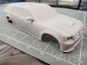 dodge magnum 2008 srt8 body for print 3D Print Model