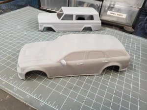 dodge magnum 2008 srt8 body for print 3D Print Model