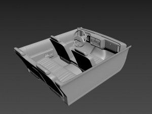 cadillac fleetwood brougham 1983 body for print 3D Print Model