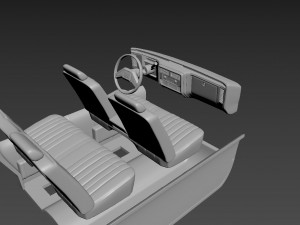 cadillac fleetwood brougham 1983 body for print 3D Print Model