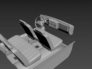 cadillac fleetwood brougham 1983 body for print 3D Print Model