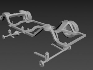 cadillac deville 1983 coupe Model do druku 3D