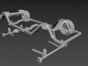 cadillac deville 1983 coupe 3D Print Model