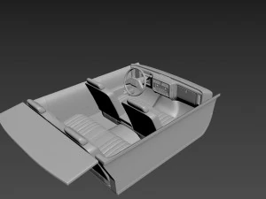cadillac deville 1983 coupe 3D Print Model