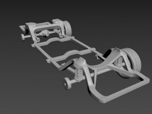 cadillac deville 1983 coupe Model do druku 3D