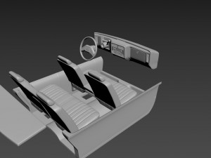 cadillac deville 1983 coupe Model do druku 3D