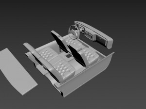 cadillac fleetwood brougham coupe 1983 3D-printmodel