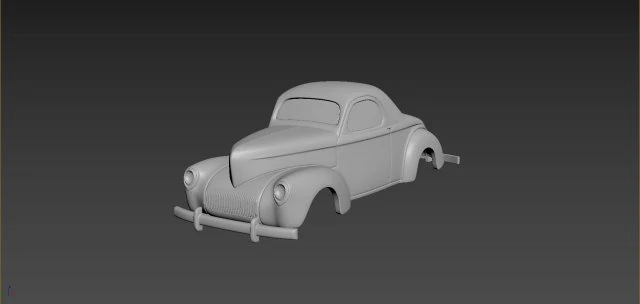 willys coupe 1941 body for print 3D Print Model .c4d .max .obj .3ds .fbx .stl .blend 