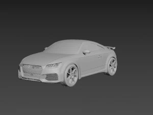 carrozzeria audi tt 2021 per la stampa Modello di stampa 3D