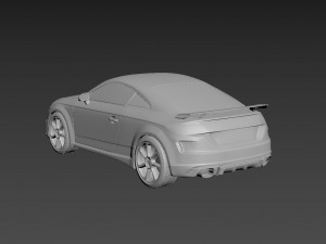 audi tt 2021 body for print Modelo de Impressão 3D