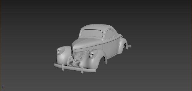willys coupe 1939 body for print Modèles 3D en vedette .c4d .max .obj .3ds .fbx .stl .blend 