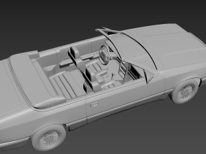 chrysler lebaron gtc convertible 3D-Druckmodell