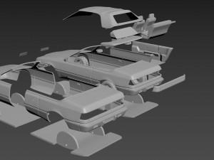 chrysler lebaron gtc convertible 3D-Druckmodell