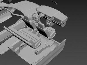 chrysler lebaron gtc convertible 3D-Druckmodell