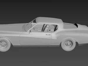 Buick Riviera 1973 3D Print Model