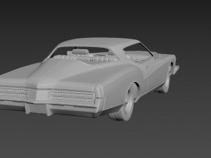 Buick Riviera 1973 3D Print Model