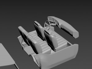 Buick Riviera 1973 3D Print Model