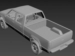 chevrolet c-k 4th gen crew cab 3D Print Model