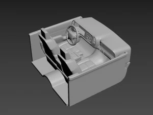 gmc sierra 1997 regular cab 3D Print Model