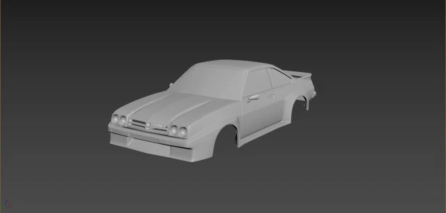 opel manta b 400 3D Print Model .c4d .max .obj .3ds .fbx .stl .blend 