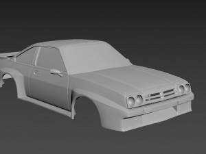 opel manta b 400 3D 프린트 모델
