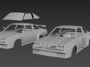 opel manta b 400 3D 프린트 모델