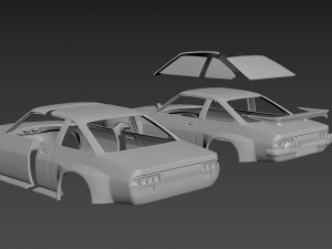 opel manta b 400 3D 프린트 모델