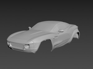 local motors rally fighter 3D 打印模型