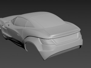 local motors rally fighter 3D 打印模型