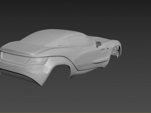 local motors rally fighter 3D 打印模型