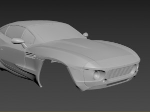local motors rally fighter 3D 打印模型