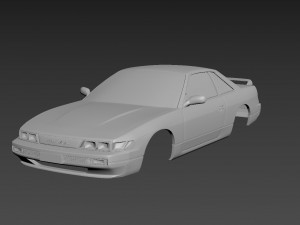 nissan silvia s13 3D Baskı Modeli