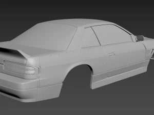 nissan silvia s13 rocket bunny v 1 3D Print Model