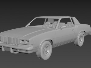 oldsmobile cutlass supreme 1980 3D Print Model