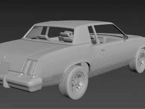 oldsmobile cutlass supreme 1980 3D Print Model