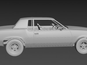 oldsmobile cutlass supreme 1980 3D Print Model