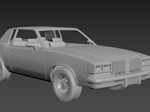 oldsmobile cutlass supreme 1980 3D Print Model