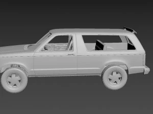 chevrolet blazer s10 1984 3D Print Model